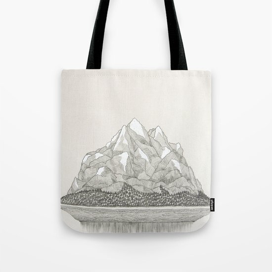 The Mountains and the Woods Tote Bag