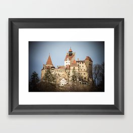 Dracula's Castle in Transylvania Framed Art Print