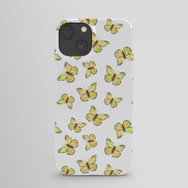 Monarch Butterfly - Yellow iPhone Case
