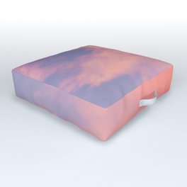 Cotton Candy Clouds  Outdoor Floor Cushion | Color, Vibes, Cloud, Pink, Clouds, Sky, Sunrise, Cottoncandy, Pastelpink, Sunset 