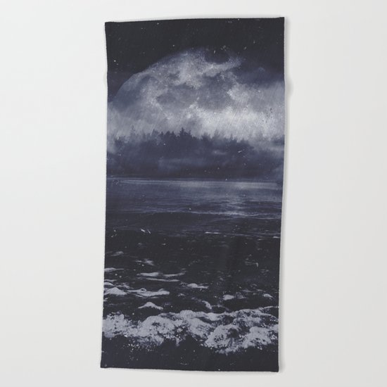Mixed emotions Beach Towel