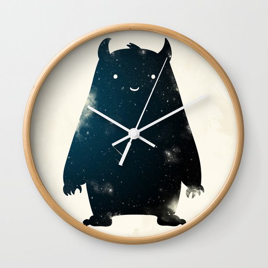 Mr. Cosmos (Color Version) Wall Clock