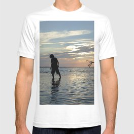 Watercolor People in Nature, NSS, Children 12, Janes Island, Maryland T Shirt