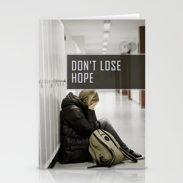Don't Lose Hope Stationery Cards