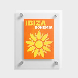 Ibiza: Vintage Travel Colour Series 02 Floating Acrylic Print