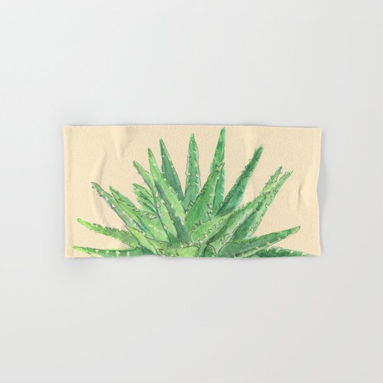 Aloe Hand & Bath Towel