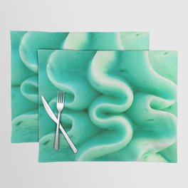 Teal Cupcake Frosting Placemat