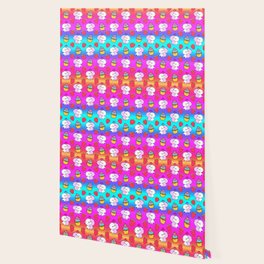 Kawaii Kitten Wallpaper For Any Decor Style Society6