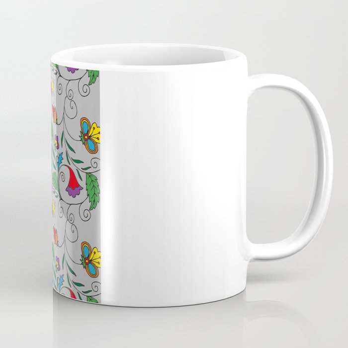Ethnic Floral Flow Coffee Mug