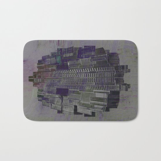 Urban Bubble into Space / 25-08-16 Bath Mat