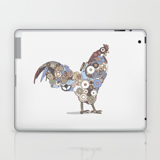Chicken Alarm Laptop & iPad Skin