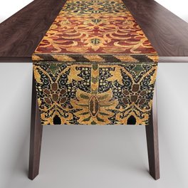 William Morris Vintage Persian Pattern 1887 Table Runner