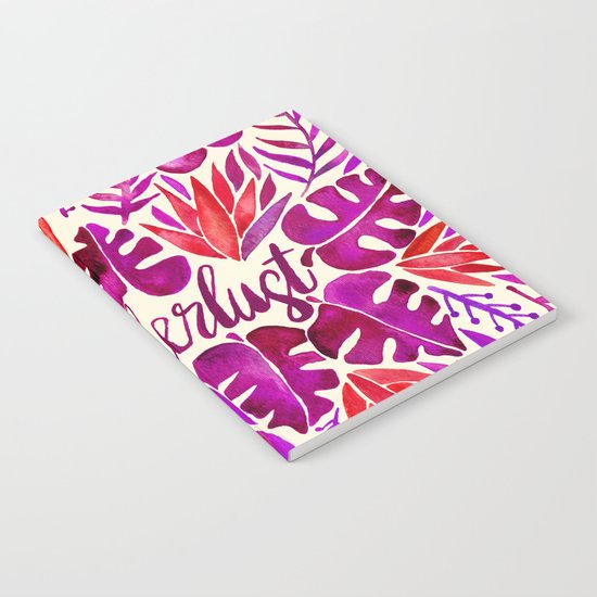 Tropical Wanderlust – Magenta Palette Notebook