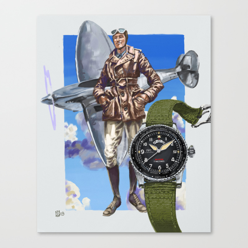 iwc timezoner spitfire