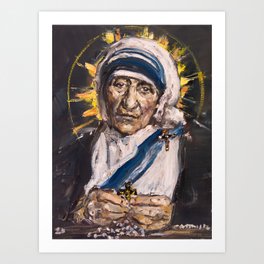 Saint Mother Teresa of Calcutta Art Print
