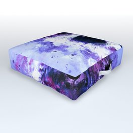raccoon watercolor splatters blue purple Outdoor Floor Cushion | Raccoondog, Americanraccoon, Commonraccoon, Graphicdesign, Racoon, Cute, Pets, Burglar, Mask, Wildlife 