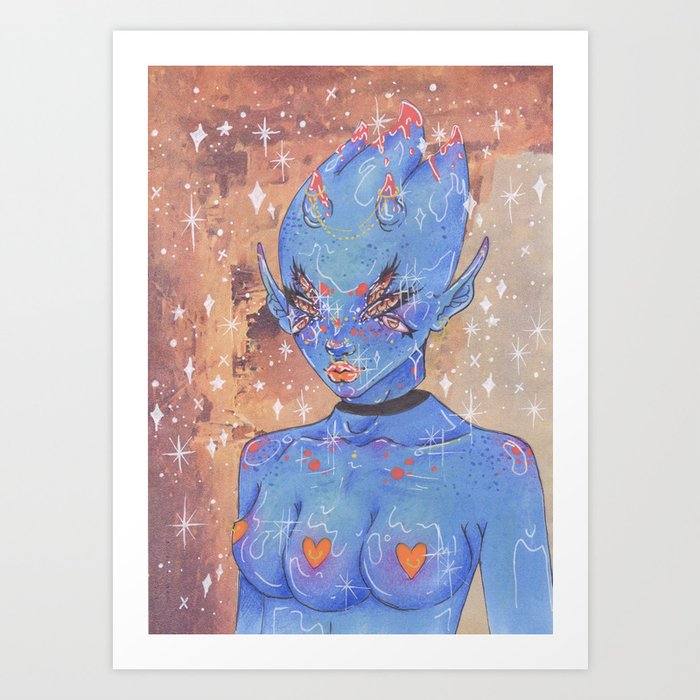 alien1 Art Print