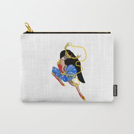 One Deer Woman Carry-All Pouch