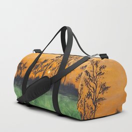 First Sight Duffle Bag | Painting, Acrylic 