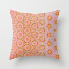 Abstract Floral Pattern 01 _ Hope _ Color 01 Throw Pillow