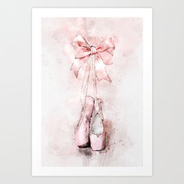 ballet pointe slippers prints