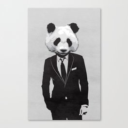 Panda Suit Canvas Print