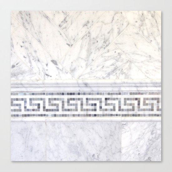 Greek Marble 2 Canvas Print