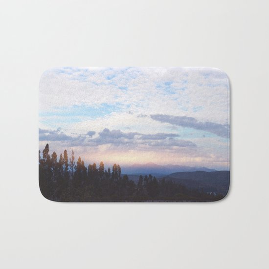 Landscape & Clouds Bath Mat