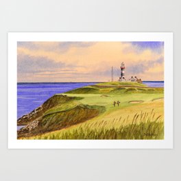 Old Head Golf Course Ireland Hole 4 Art Print