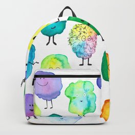 Watercolor Monster Party! Backpack