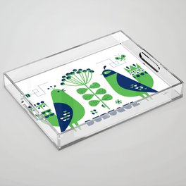 Dubuque Birds Acrylic Tray