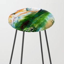 Colorful Landscape 1 Counter Stool