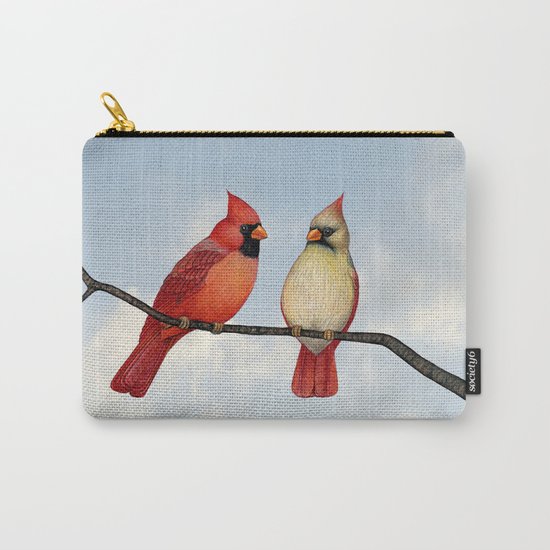 cardinal couple Carry-All Pouch