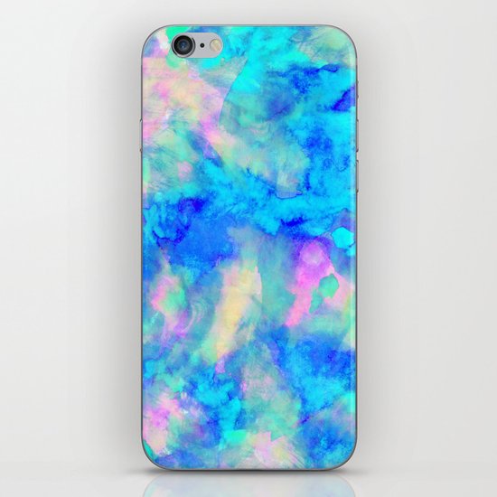Electrify Ice Blue iPhone & iPod Skin
