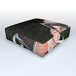Cool Riley Smoke  Outdoor Floor Cushion | Acrylic, Fun, Lana, Blowjob, Cool, Bigtist, Hot, Sexy, Digital, Beautiful 