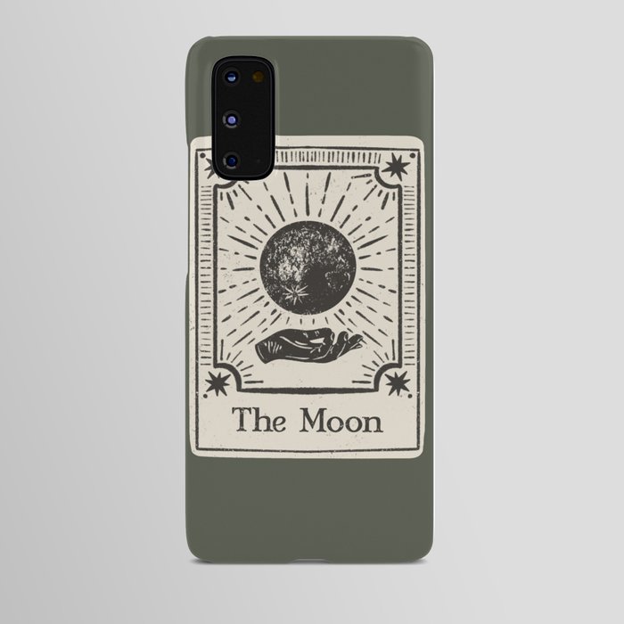 The Moon Tarot Card Android Case