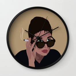 Odri Hepburn |Tiffany Breakfast  Wall Clock