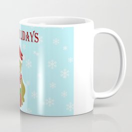 Happy Bulldog Holidays Coffee Mug