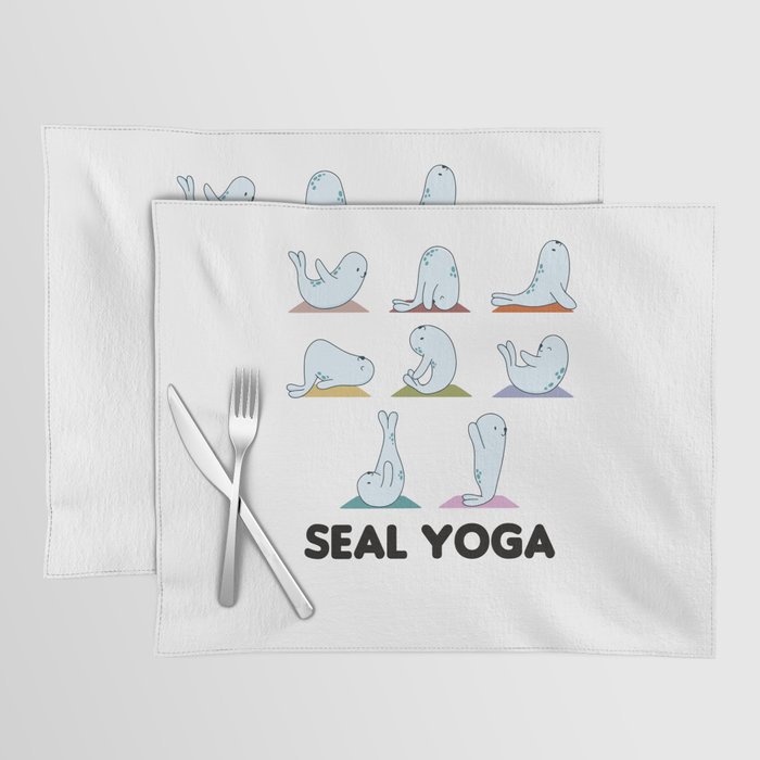 Robben Yoga Cute Robben Yoga Mat Sport Placemat