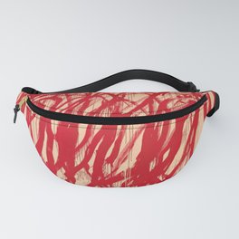 cy twombly red line Fanny Pack