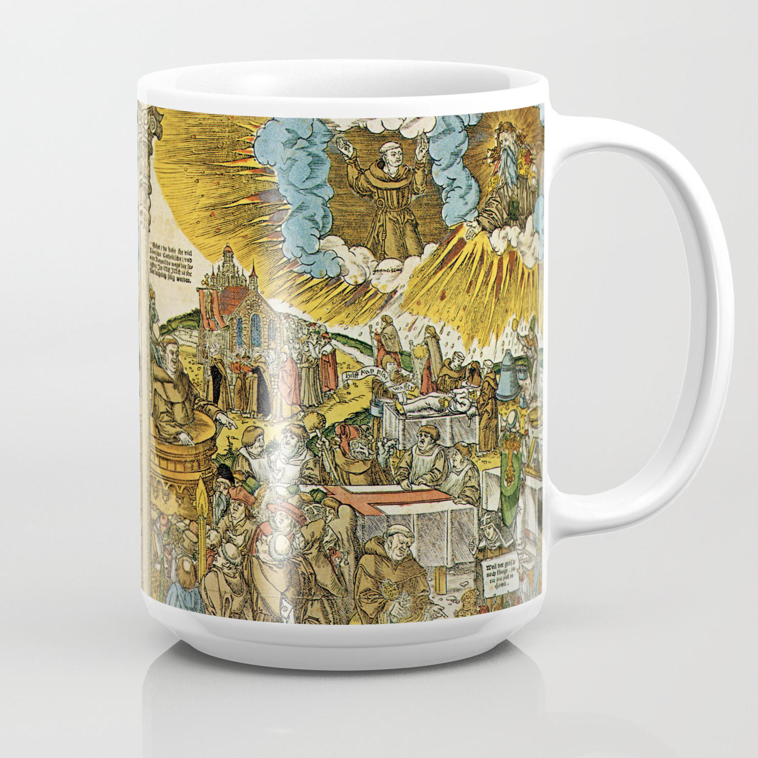 Die Wahre Religion Christi Und Die Falsche Lehre Des Antichristen Coffee Mug By Amhq Society6