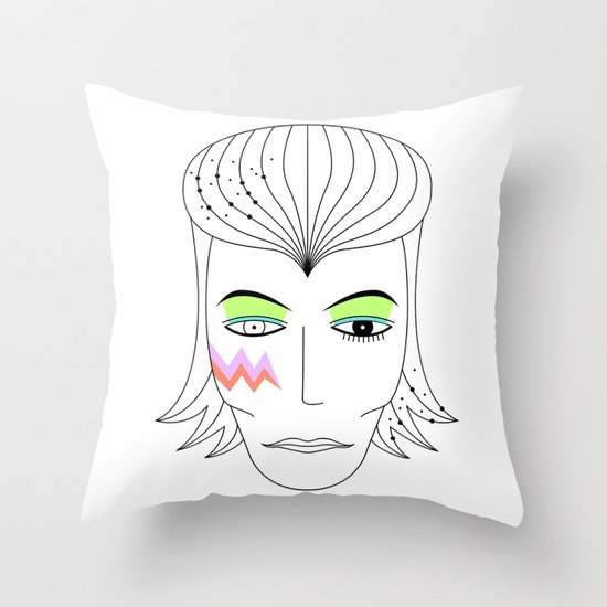 Bowie Throw Pillow