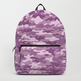 Lavender Camo Backpack