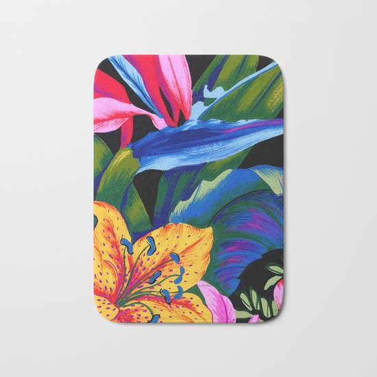 Let's Go Abstract Bath Mat