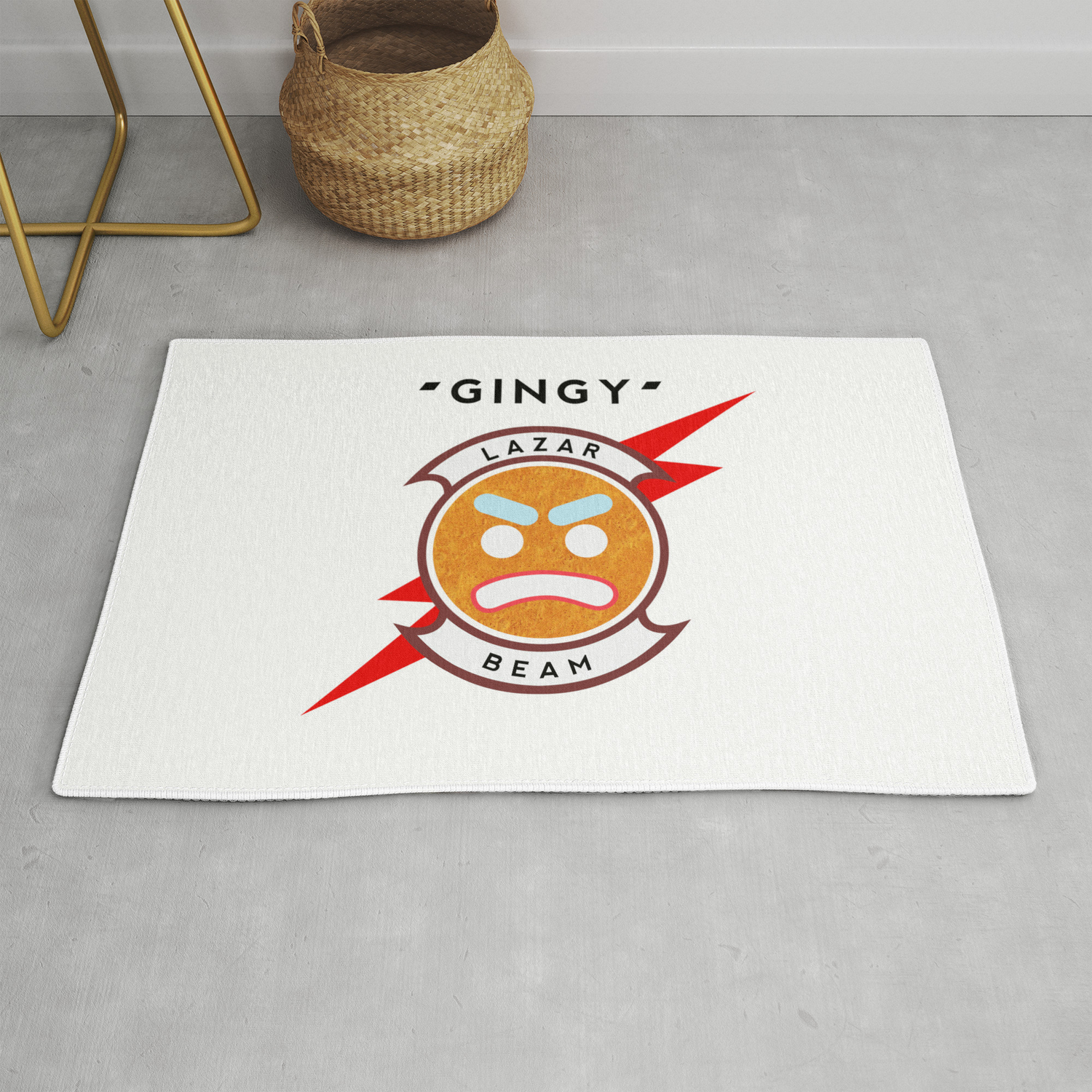 Gingy Lazarbeam Rug By Pickledjo Society6