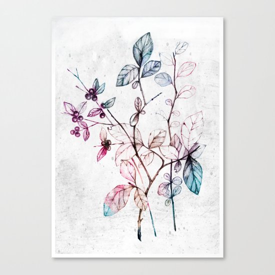 leaves Canvas Print