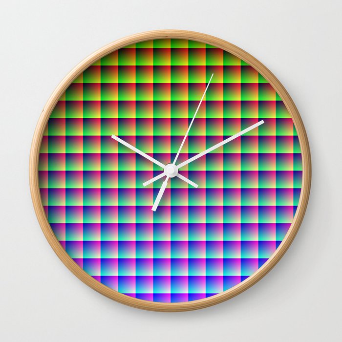 allRGB Wall Clock