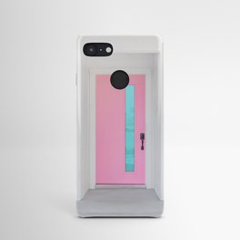 Pink Door on a Palm Springs Mid-Century Modern Home Android Case