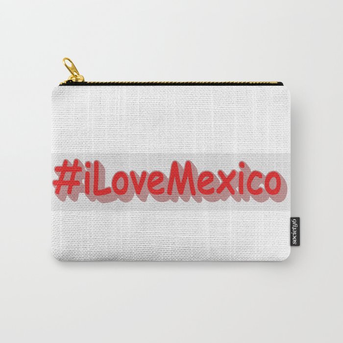"#iLoveMexico" Cute Design. Buy Now Carry-All Pouch