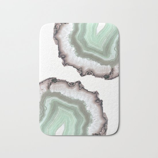 Light Water Agate Bath Mat